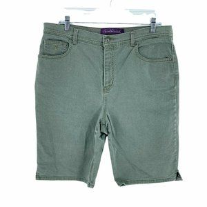 Gloria Vanderbilt Jean Shorts Women's 14 Stretch